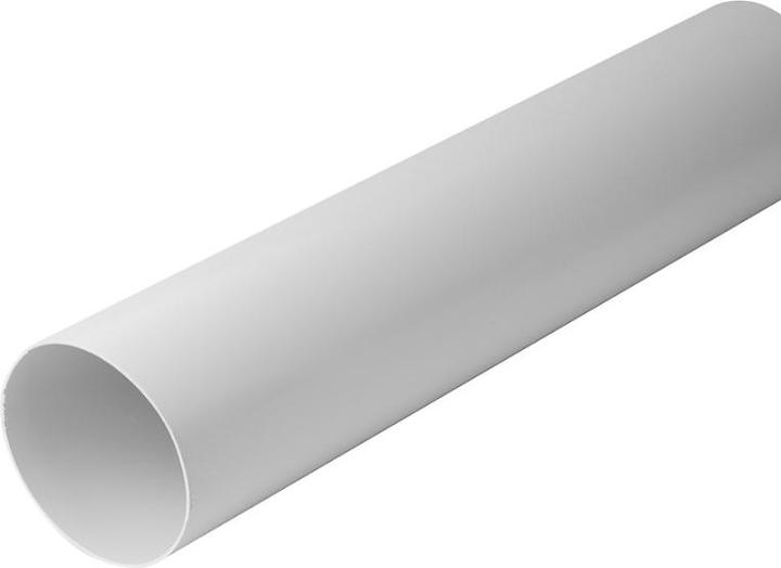 Euro3plast VENTILATION DUCT 100MM 0,5M WHITE PLAST