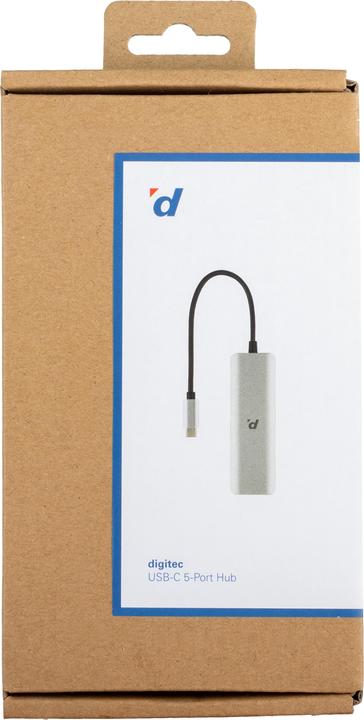 Image du produit Digitec Hub USB-C 5 ports (USB-C, 5 ports)
