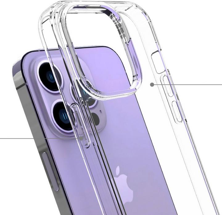 Actual product image Apfelkiste Hybrid cover TPU bumper with acrylic back (Apple iPhone 14 Pro)