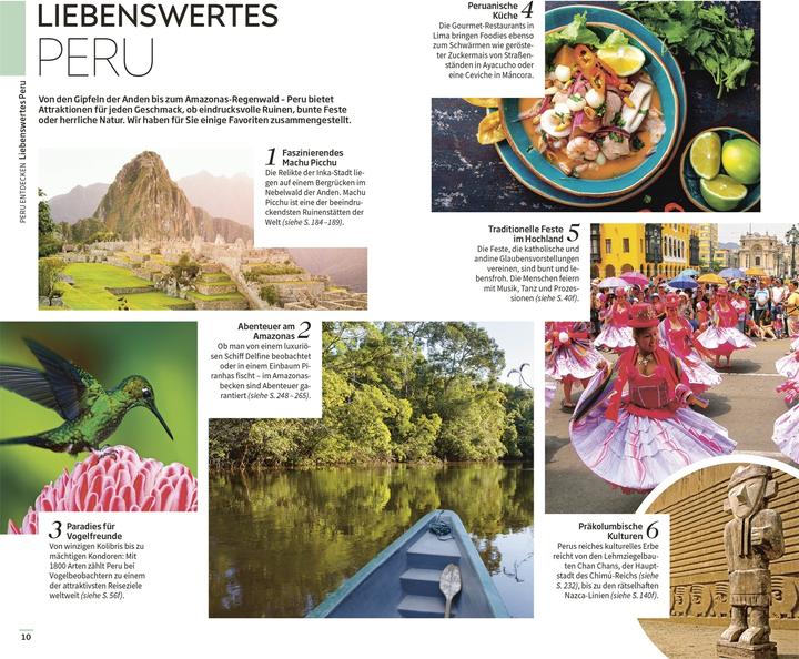 Immagine prodotto DK Vis a Vis Peru (Tedesco, DK Verlag Viaggi, 2024)