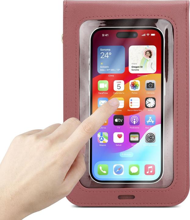 Actual product image Cadorabo Shoulder Bag Phone Case for Nokia Asha 501 for Women (Nokia Asha 501)