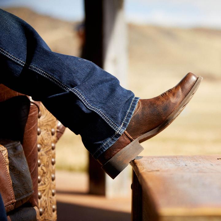 Actual product image Ariat leather western boots rambler wicker (43)