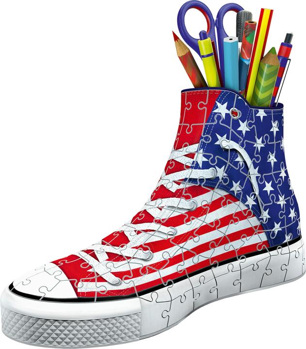 Actual product image Ravensburger 3D Puzzle-America Sneaker (108 pieces)