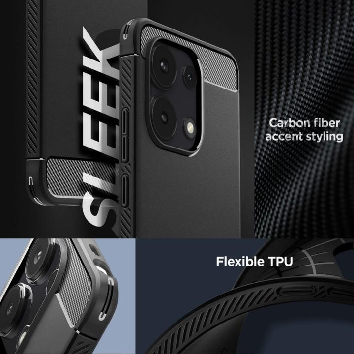 Image du produit Spigen Rugged Armor case for Xiaomi Redmi Note 13 4G / LTE - matte black (Xiaomi Redmi Note 13 4G)