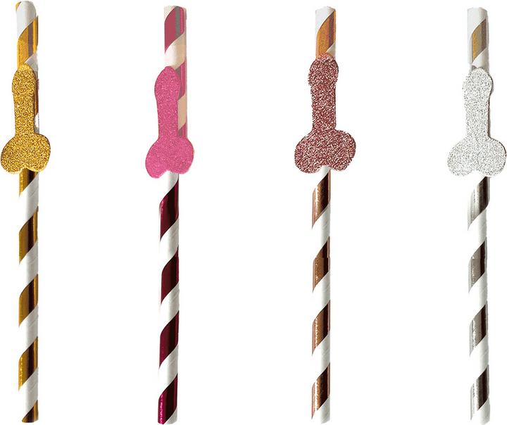Image du produit Little Genie Productions Pénis Glitterati, bouquets de cocktail de fête