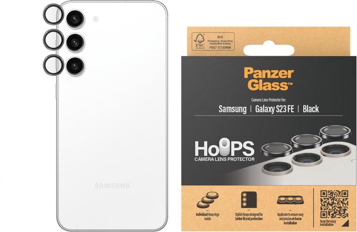 Actual product image PanzerGlass Hoops Camera Lens Protector (1 Piece, Samsung Galaxy S23 FE)