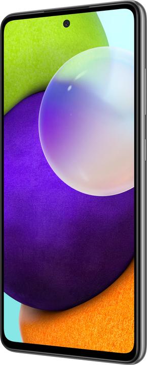 Actual product image Samsung Galaxy A52 EU (128 GB, Black, 6.50", Hybrid Dual SIM, 64 Mpx, 4G)