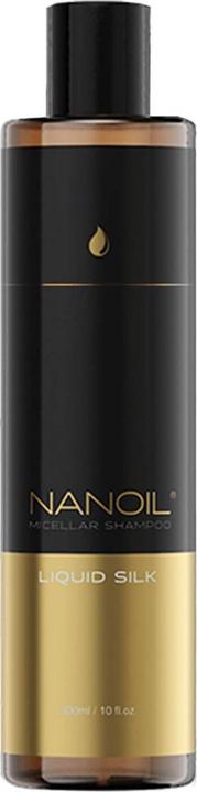 Nanoil Shampoo micellare con seta liquida (300 ml, Shampoo liquido)