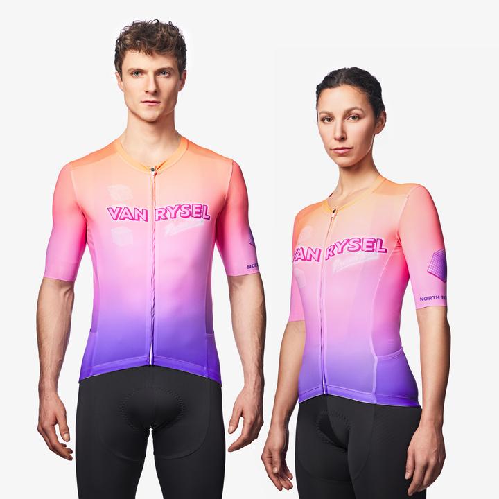 Actual product image Van rysel Rennrad Radtrikot Unisex kurzarm Sommer Racer 2 (L)