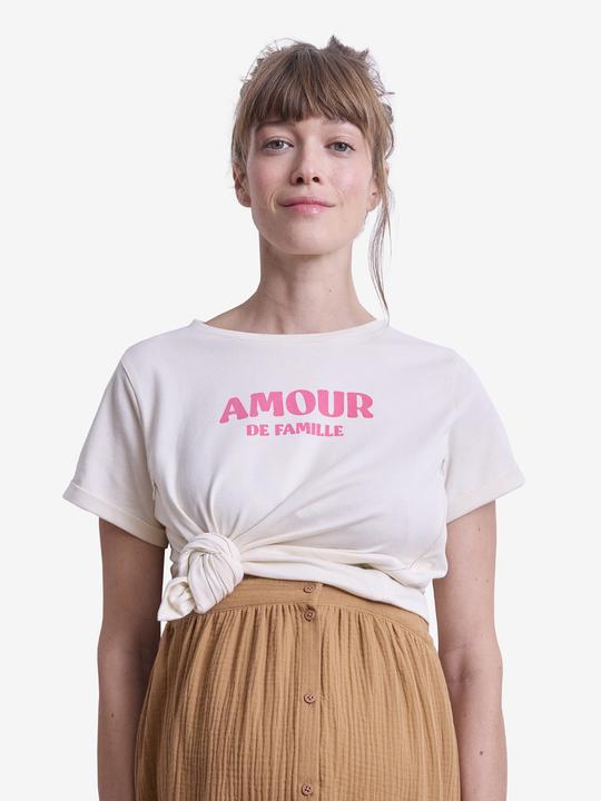 Vertbaudet T-Shirt für Schwangerschaft & Stillzeit Bio-Baumwolle (40)
