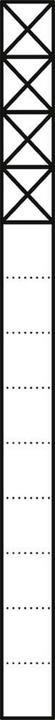 Siedle S. & Soehne Kommunikations-Stele 1,3m dgr/gli 4Mod KS 613-4 DG