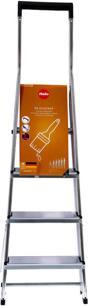 Produktbild Hailo Aluminium Haushaltsleiter mit 4 Stufen (Arbeitsplattform, 159 cm)