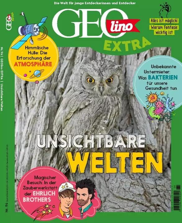 Image du produit GEOlino Extra / GEOlino extra 94/2022 - Unsichbare Welten (Allemand, Rosa Wetscher, 2022)