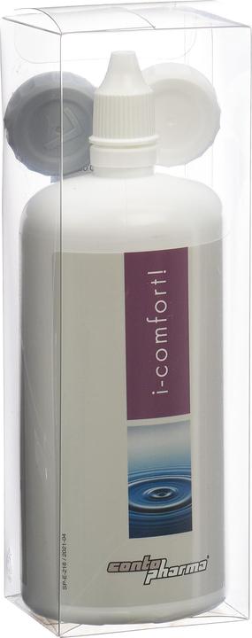 Image du produit Contopharm solution de conservation et de rinçage i-comfort! i-comfort! (Entretien des lentilles dures, 250 ml)