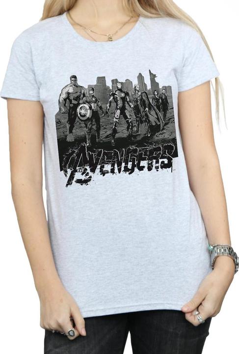 Image du produit - T-shirt AVENGERS MONO TEAM ART - Femme (XXL)