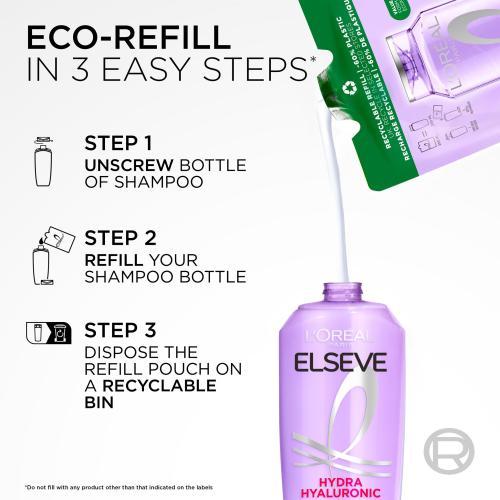 Actual product image L'Oréal Paris Elseve Hyaluronic (250 ml, Liquid shampoo)