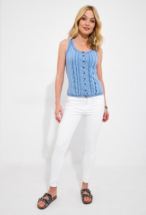 Produktbild Joe Browns Washed Denim Button Front Vest (10)