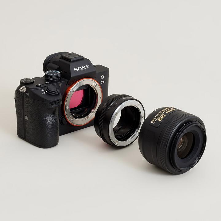 Immagine prodotto Urth Adattatore per obiettivo: compatibile con l'obiettivo Nikon F (tipo G) e il corpo macchina Sony E