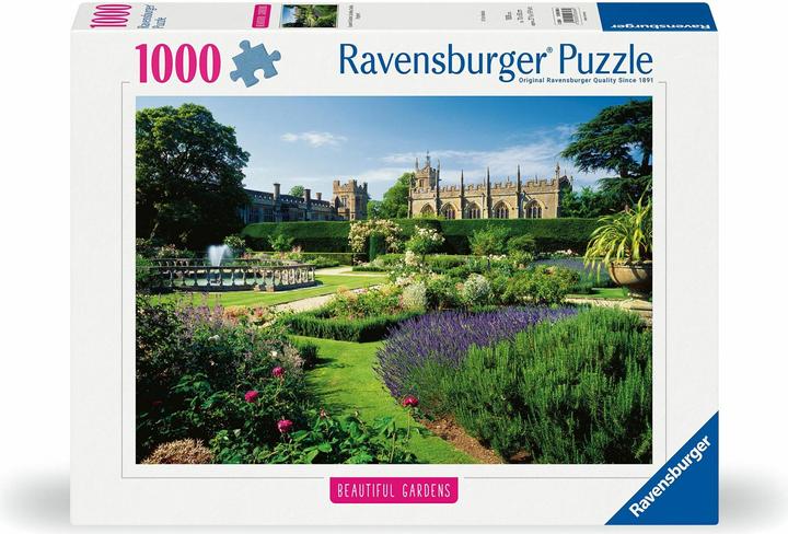 Ravensburger Beaux jardins - Jardin de la Reine, Château de Sudeley, Angleterre (1000 pièces)