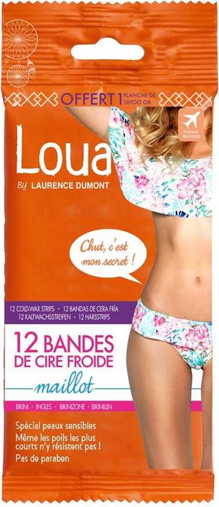 Actual product image Laurence Dumont Loua Bandes Cire Froide Maillot X (12 x)