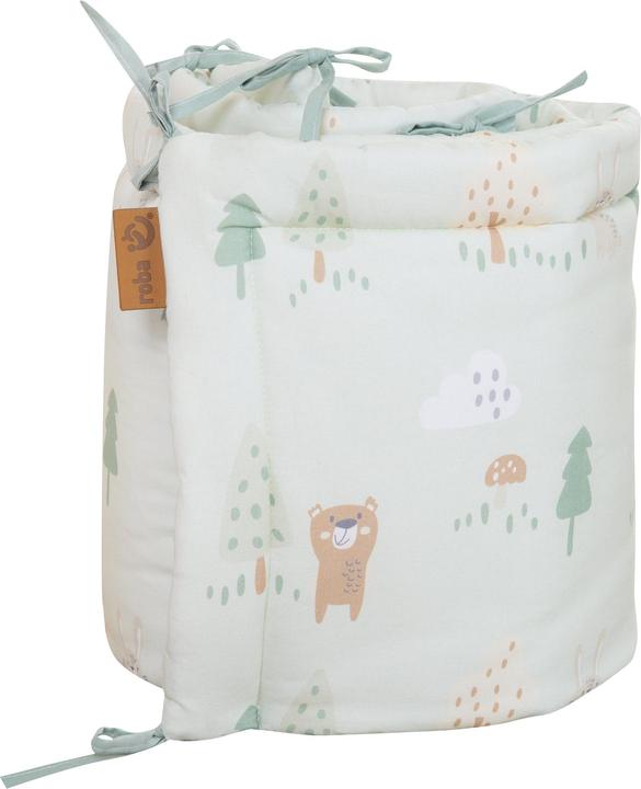 Produktbild Roba Kinderbettgarnitur 4-teilig Woodland Buddies (100 x 135 cm, 40 x 60 cm)