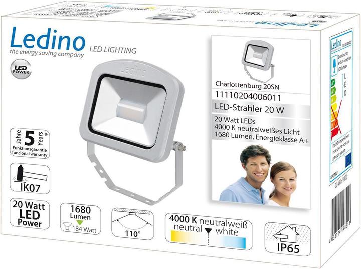 Produktbild Ledino LED-Strahler Charlottenburg (1680 lm, IP65)