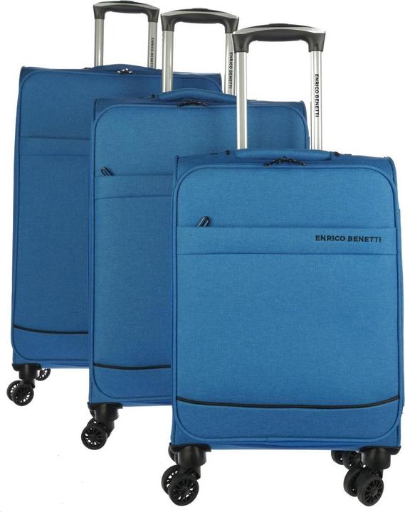 Image du produit Enrico Benetti Dallas 3 Trolley Set Bleu Ciel
