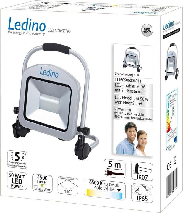 Actual product image Ledino LED Floor Spotlight 50W (4500 lm)