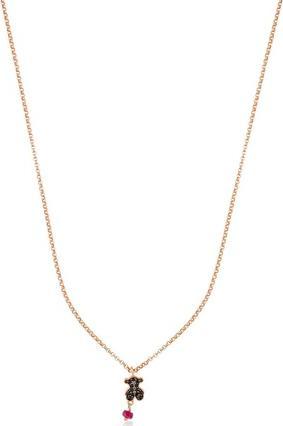 Tous Women's Necklace with Pendant & Silver Plated