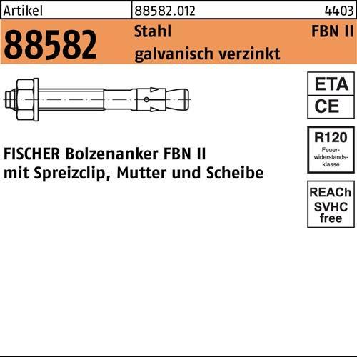 Produktbild Fischer Hutmutter f. FAZ II (100 Stk.)