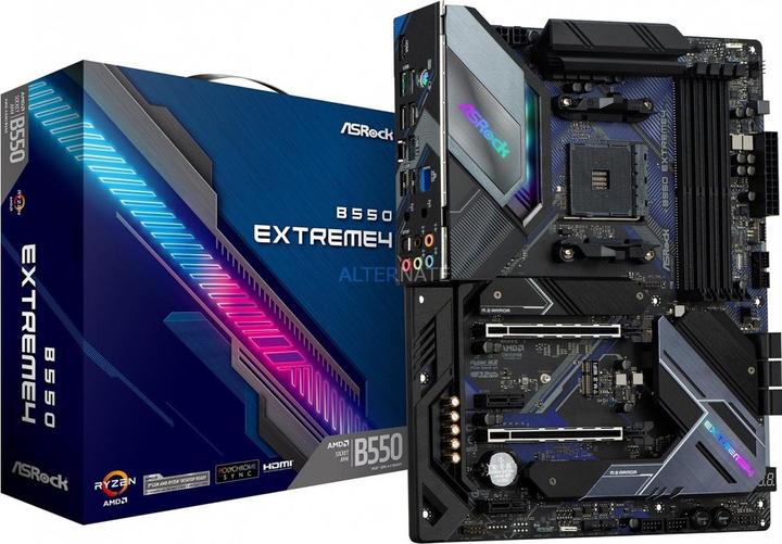 AsRock B550 Extreme 4 (AM4, AMD B550, ATX)