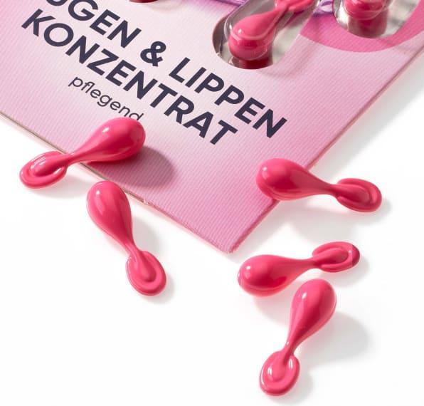 Actual product image dm Balea Concentrate eyes & lips (Serum, Day + Night)
