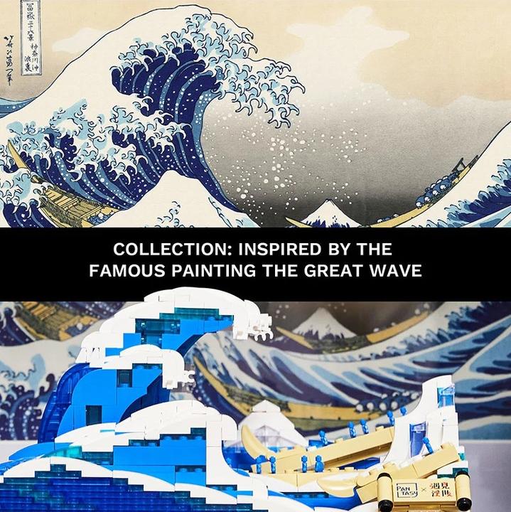 Produktbild Pantasy Hokusai Kanagawa - Die Grosse Welle