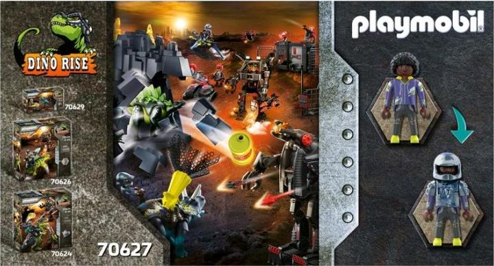 Immagine prodotto Playmobil Triceratopo: rivolta intorno alle pietre leggendarie (70627, Playmobil Dinos)