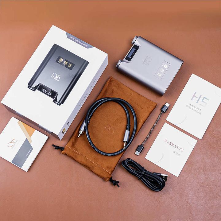 Image du produit Shanling H5 (commutateur de gain, USB-DAC, Lecteur audio, Bluetooth)