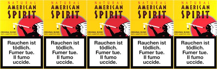 Image du produit Natural American Spirit Boîte jaune (10 pcs)