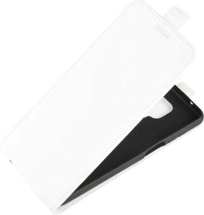 Immagine prodotto Cover-Discount Xiaomi Redmi Note 9 Pro - Classic Flip Case verticale bianco (Xiaomi Redmi Note 9 Pro Max, Xiaomi Redmi Note 9 Pro, Xiaomi Redmi Note 9S)