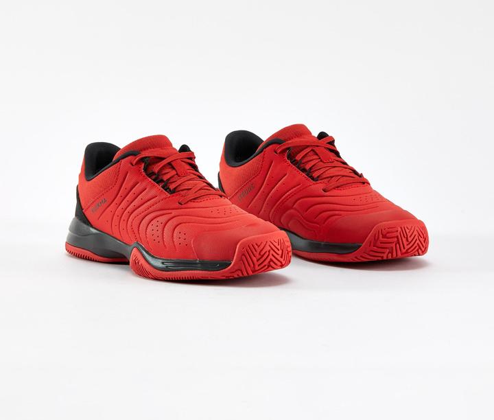 Produktbild Artengo Kinder Tennisschuhe mit Schnürsenkel - TS Strong Jr rot (37)