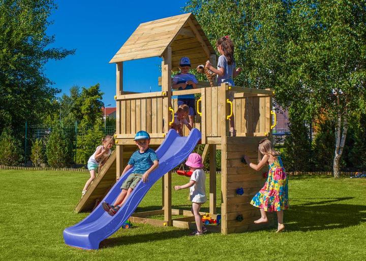 Produktbild Fungoo Spielturm mit Rutsche Carol 3