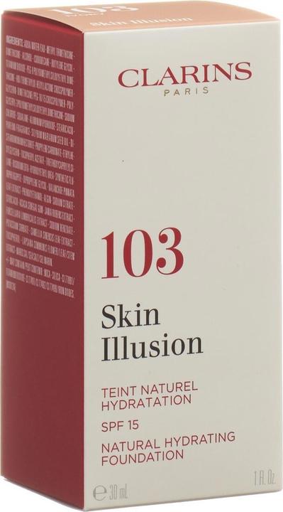 Actual product image Clarins Skin Illusion SPF15 No. 103 - Ivory (No. 103 - Ivory)