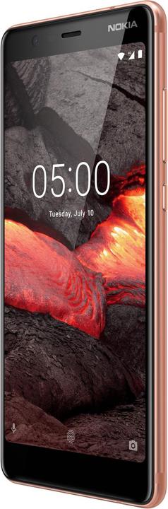 Produktbild Nokia 5.1 (16 GB, Copper, 5.50", Dual SIM + SD, 16 Mpx, 4G)