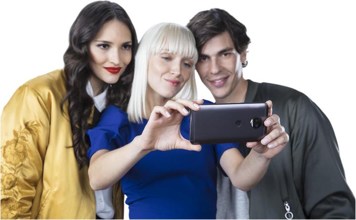Actual product image Motorola Moto G5s Plus (32 GB, Lunar Gray., 5.50", Hybrid Dual SIM, 13 Mpx, 4G)