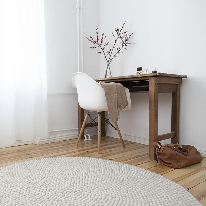 Immagine prodotto Myfelt Tappeto Palla di feltro Linéa (Ø 120 cm)