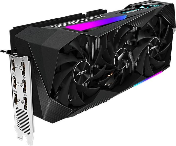 Image du produit Gigabyte GeForce AORUS RTX 3060 Ti Master (8 Go)