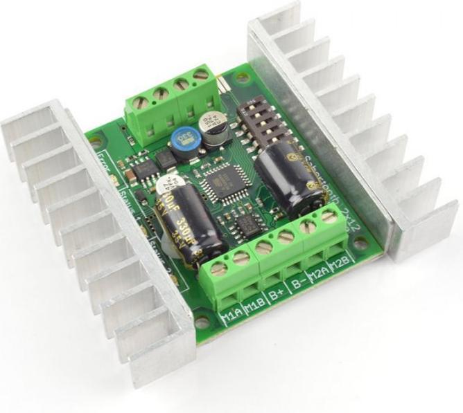 Dimension Engineering Sabertooth 2x12A/6-24V regenerative motor controller board
