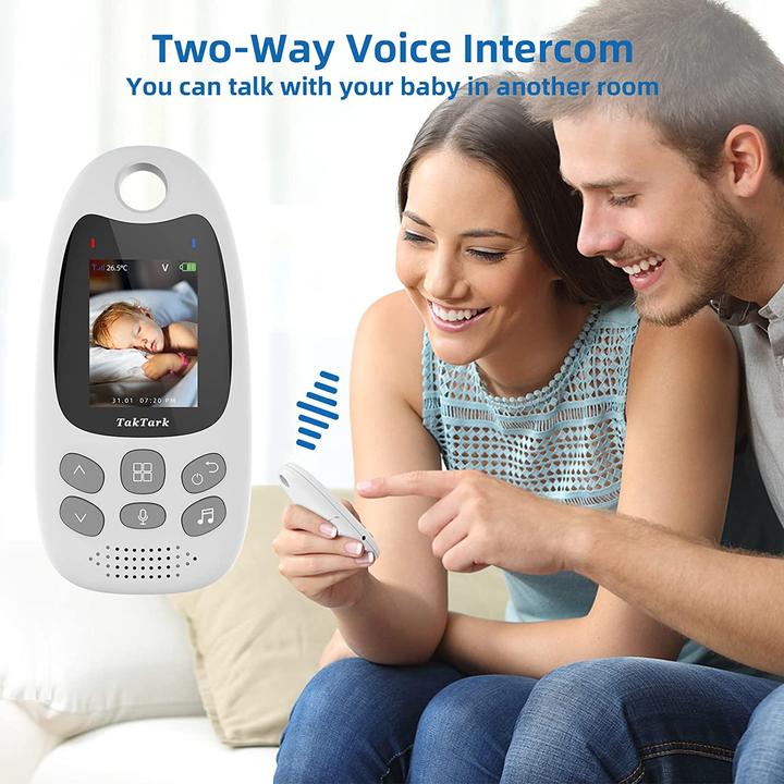 Actual product image TakTark Baby Monitor with Camera 2inch (Video & Audio, 260 m)