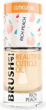 Actual product image Brush up Brushup Beautiful Cuticle Oil Rich Peach 6ml (6 ml)