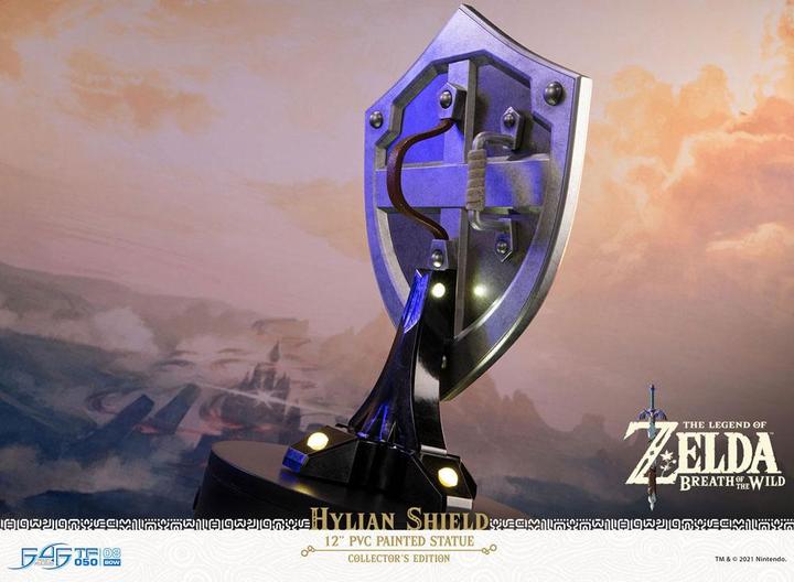 Actual product image First 4 Figures Zelda Breath of the Wild Hylian Shield - Collector Edition