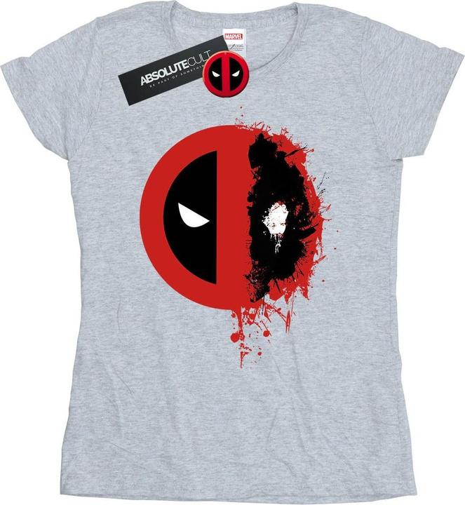 Produktbild Deadpool Split Splat Logo TShirt (XL)