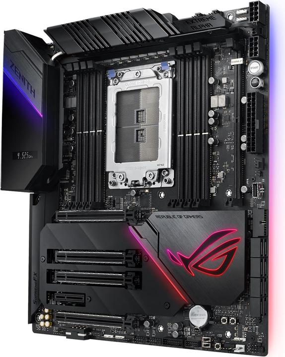 Actual product image ASUS ROG Zenith Extreme Alpha (TR4, AMD X399, E-ATX)